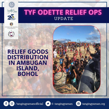 Relief Goods Distribution in Abugan Island, Bohol